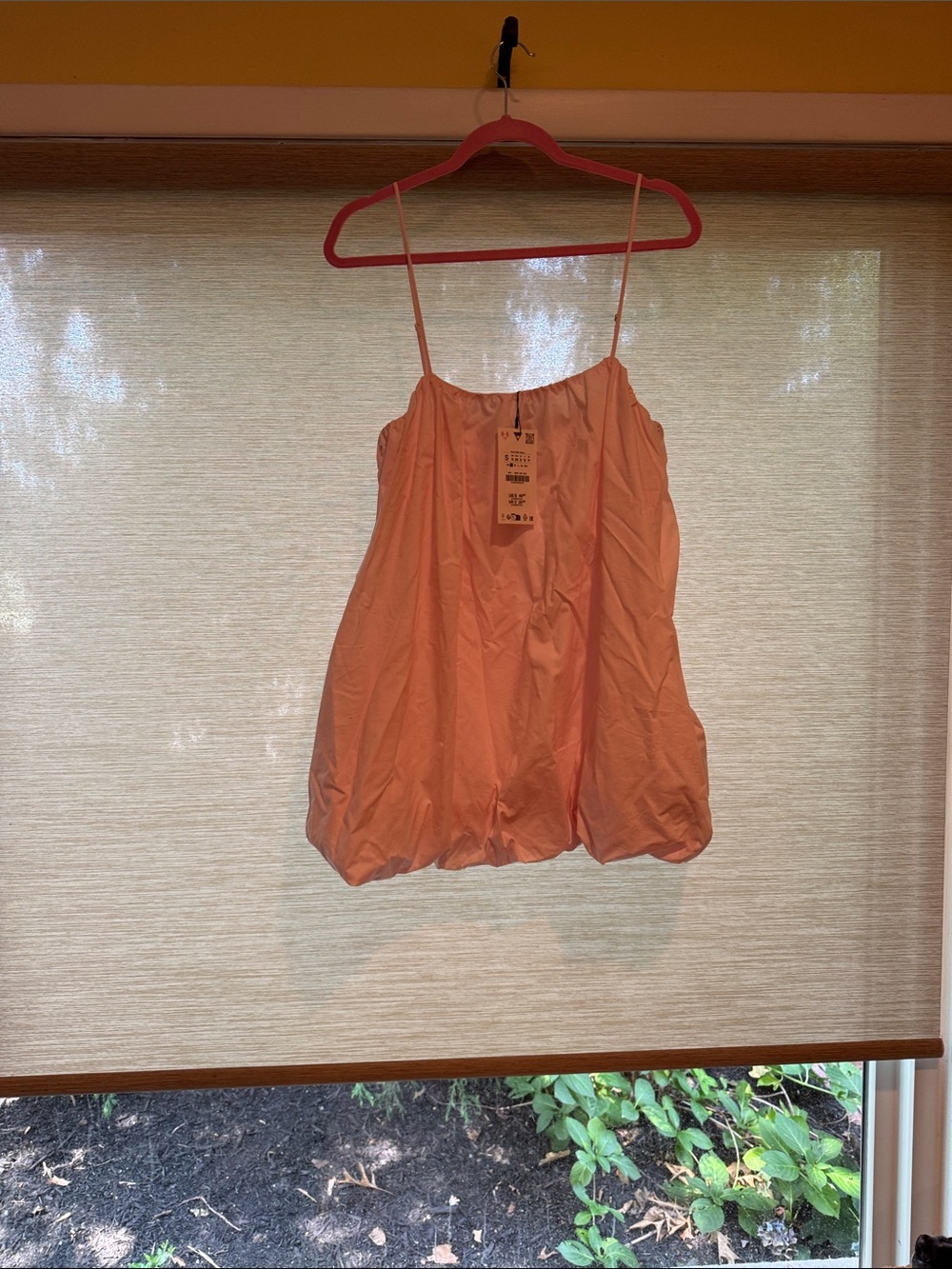 Zara pink Bubble Hem dress